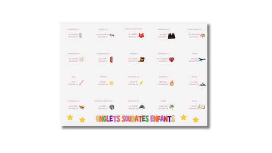 114 Onglets Sourates Enfants