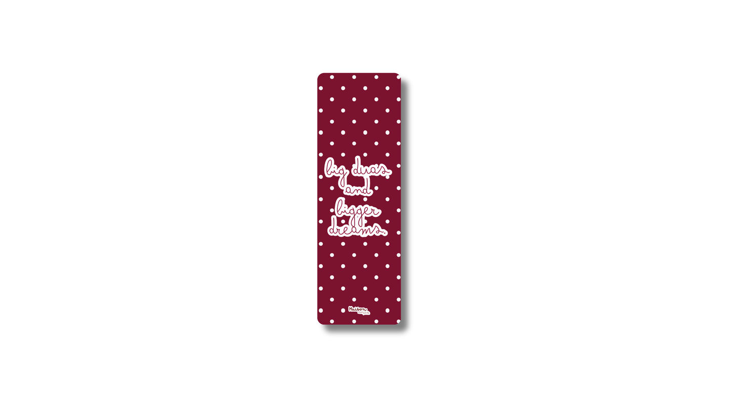 Marque page Burgundy