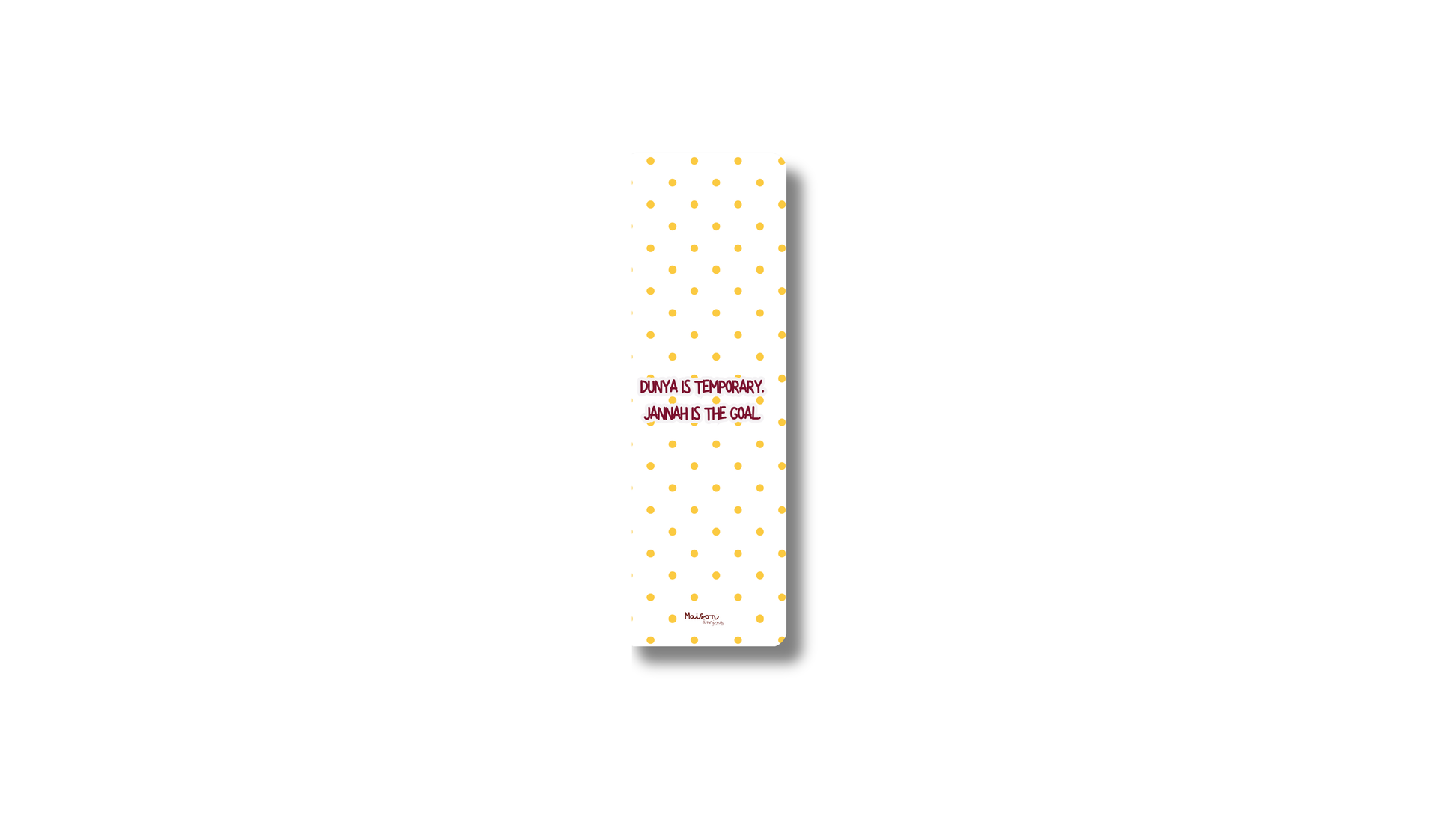 Marque-page Yellow