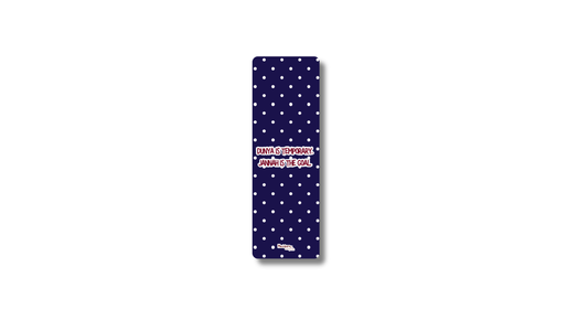 Marque-page Bleue