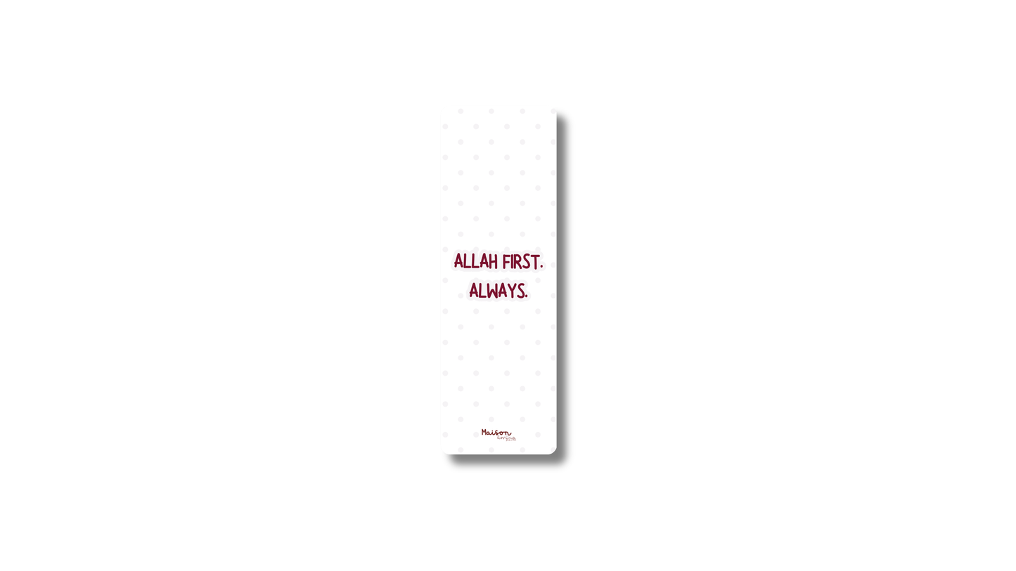 Marque page White