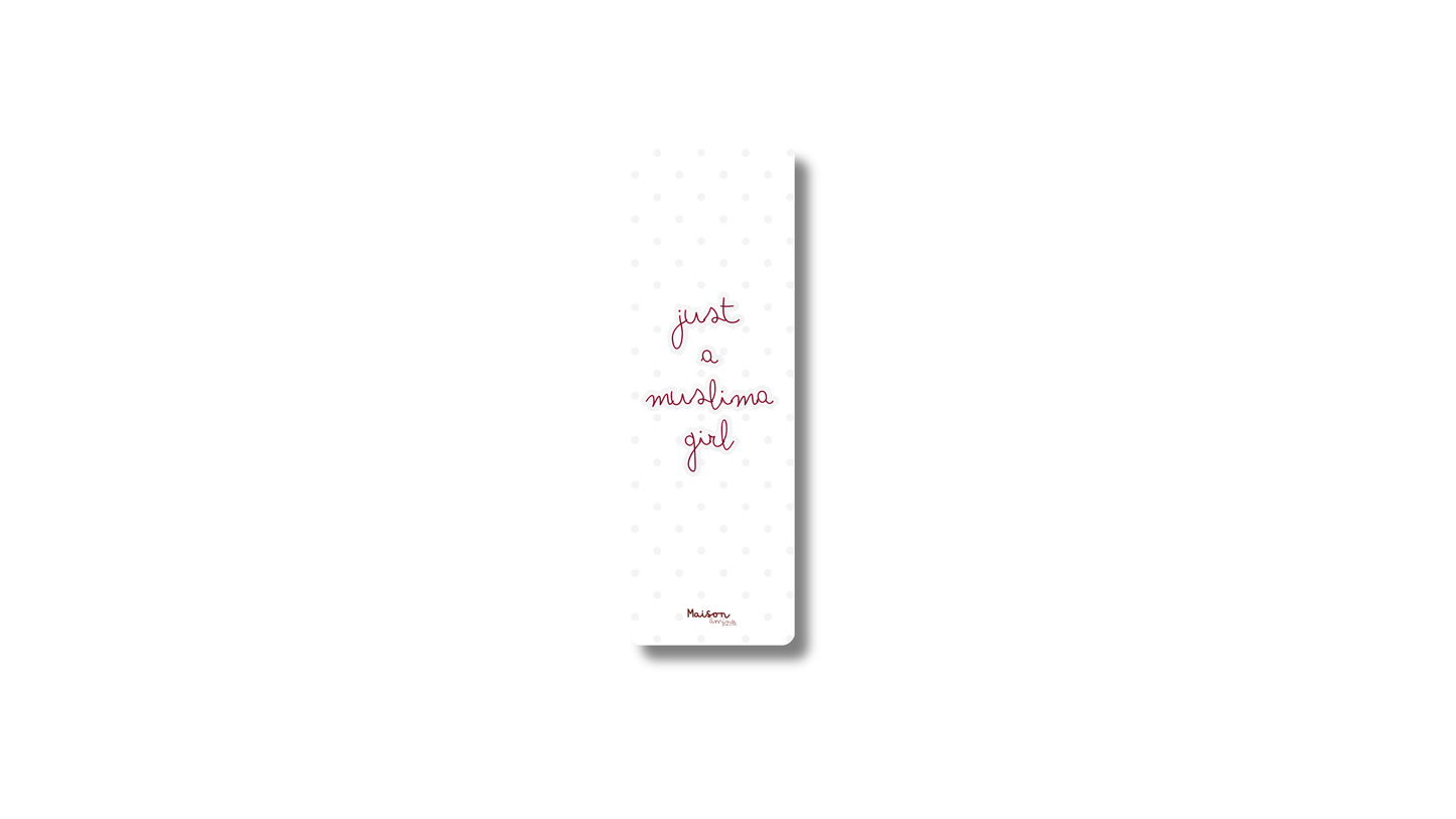 Marque page White
