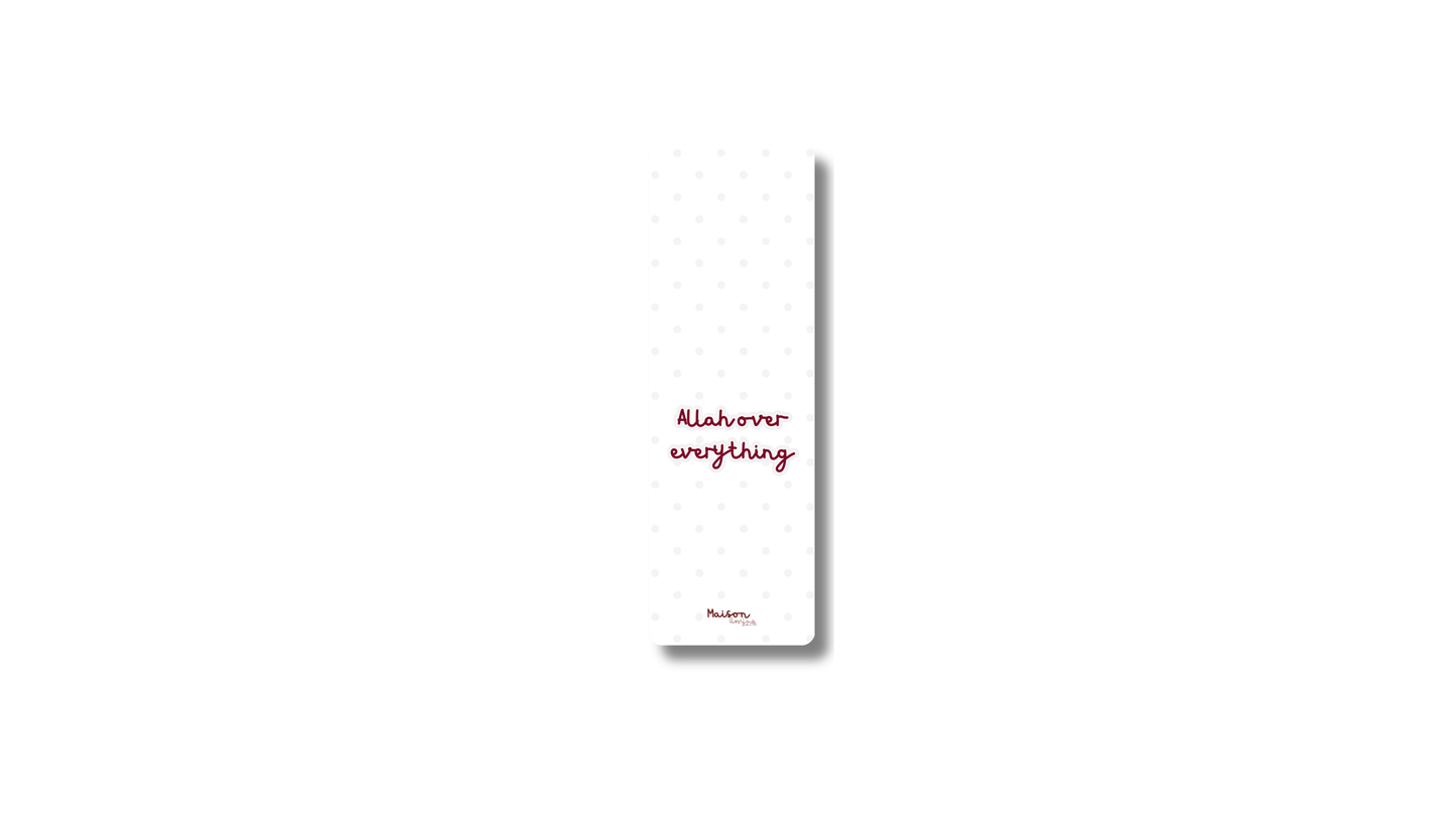 Marque page White