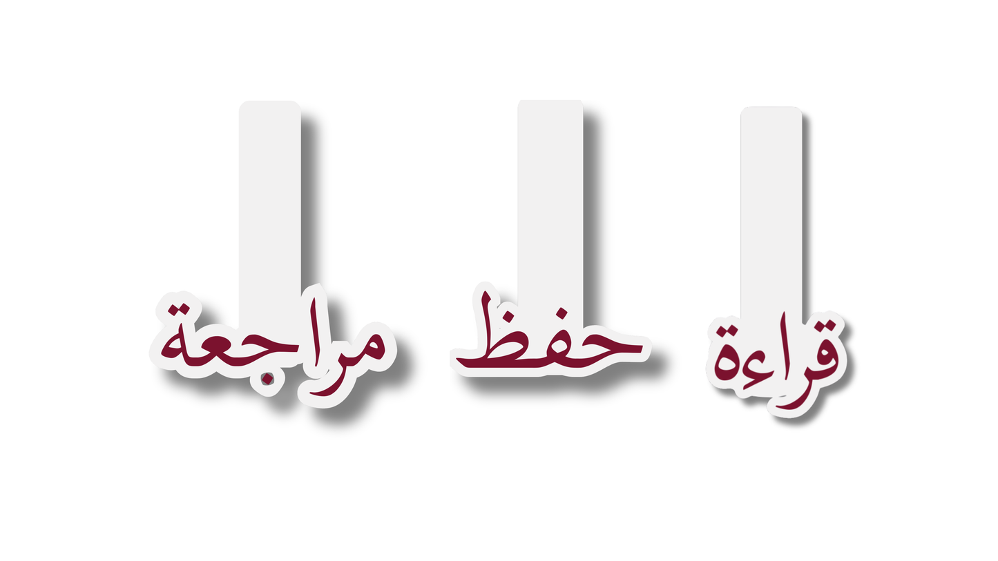 Marque-page magnetique Pack حفظ couleur Burgundy
